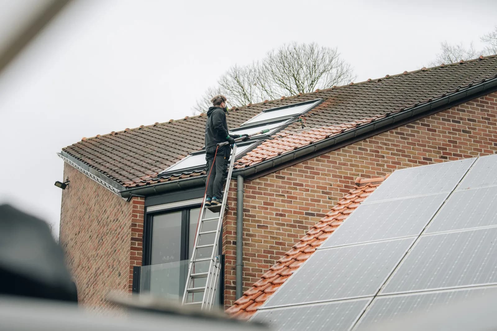 dak laten reinigen met softwash